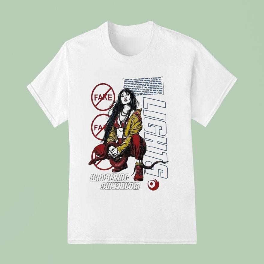 Lights Wandering Real Thing Shirt