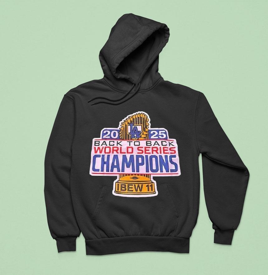 Los Angeles Dodgers 2025 Back To Back World Series Champions Shirt Los Angeles Dodgers 2025 Back To Back World Series Champions Shirt