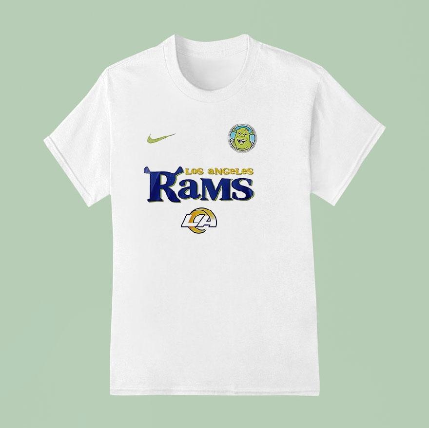 Los Angeles Rams X Shrek Beware Orge Shirt
