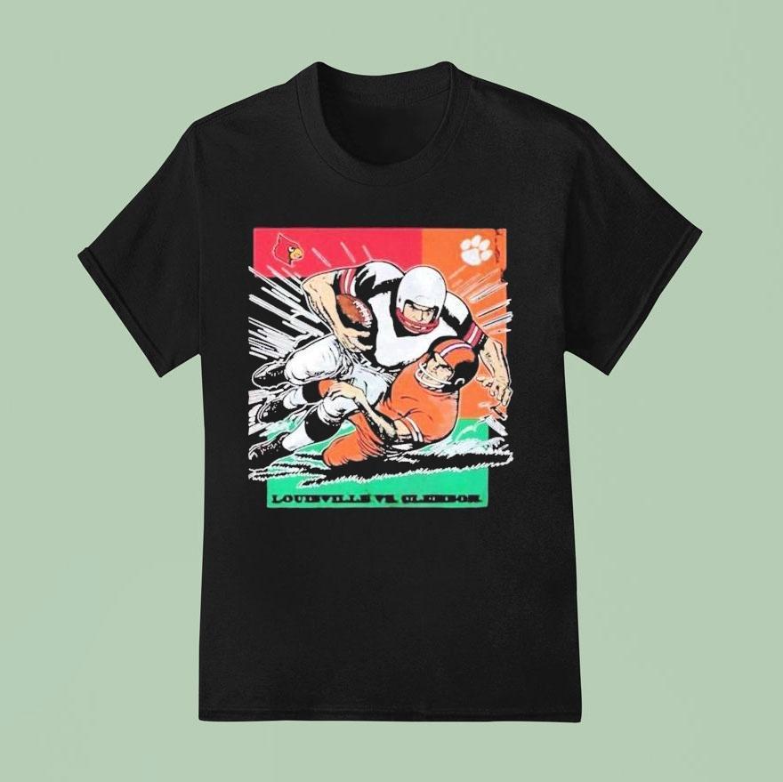 Louisville Cardinals Vs Clemson Tigers 2025 Gameday Shirt