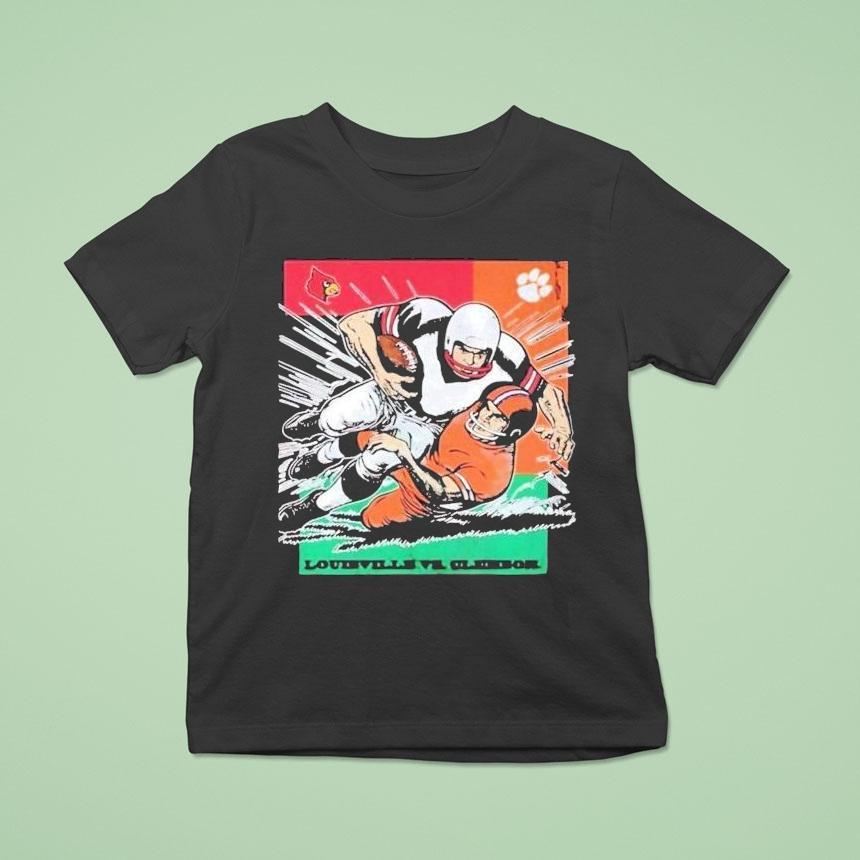 Louisville Cardinals Vs Clemson Tigers 2025 Gameday Shirt