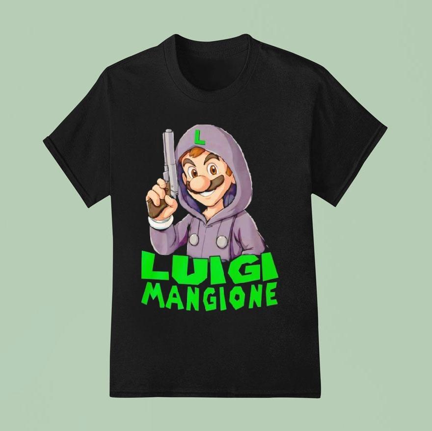 Luigi Mangione Nintendo Shirt