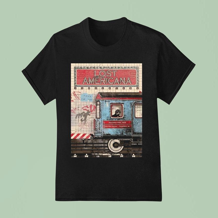 Machine Gun Kelly Mgk Lost Americana Brooklyn New York Event At Barclays Center On December 13 2025 Shirt