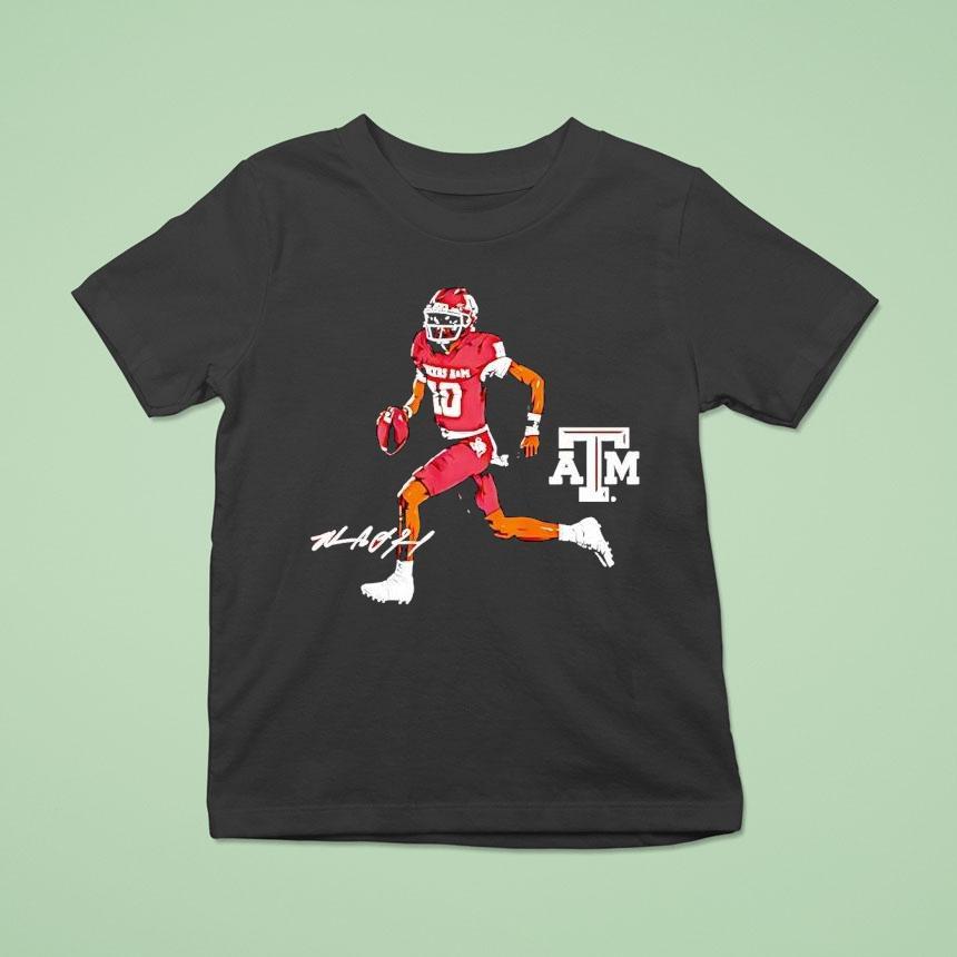 Marcel Reed Texas Am Aggies Superstar Pose Signature Shirt