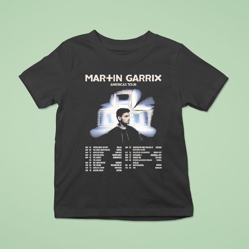 Martin Garrix Americas Tour North And South America 2026 Dates Shirt