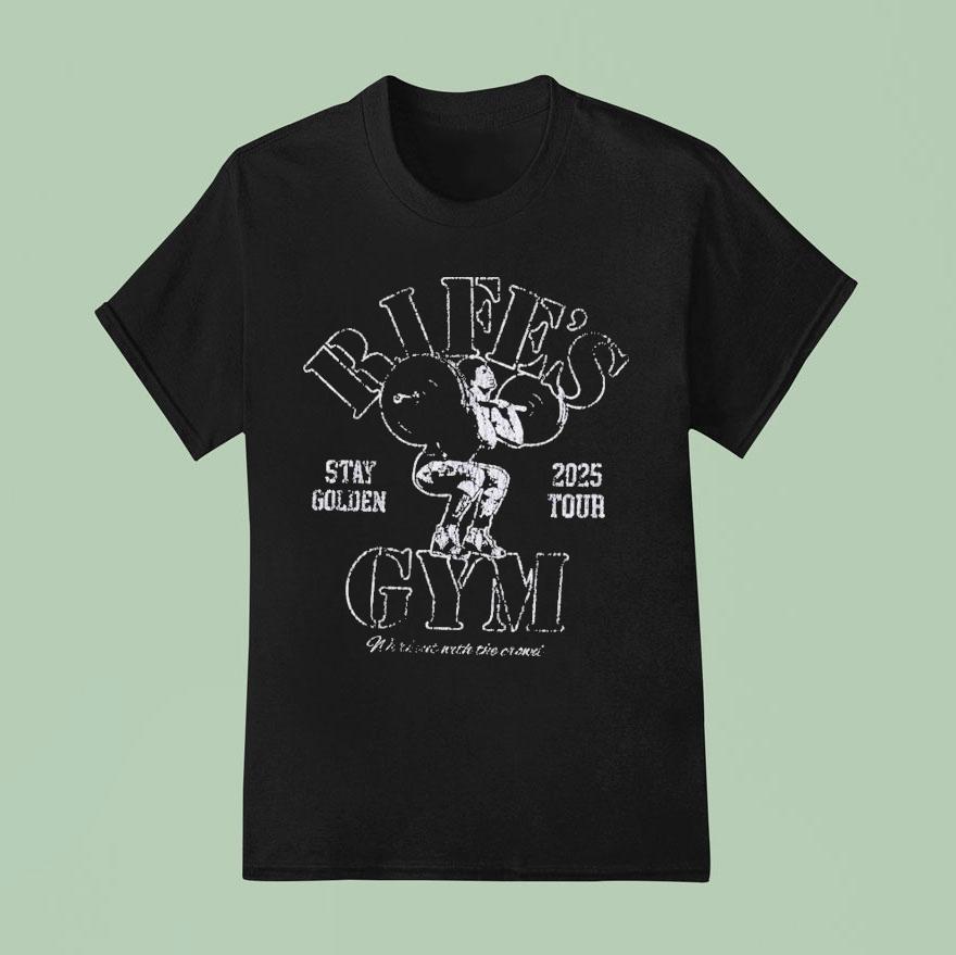 Matt Rife Rife’s Gym Stay Golden 2025 Tour Shirt