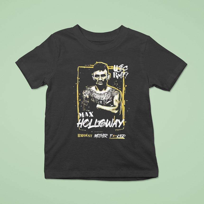 Max Holloway Ufc 300 Bmf Championship Shirt