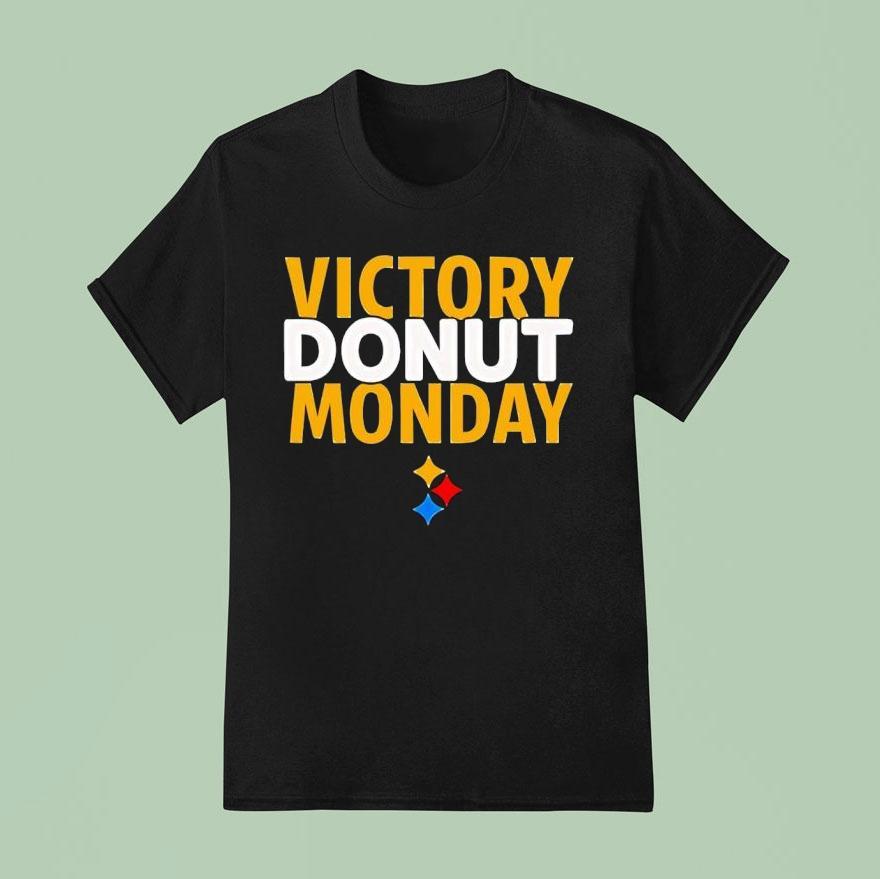 Max Starks Victory Donut Monday Pittsburgh Slers Shirt