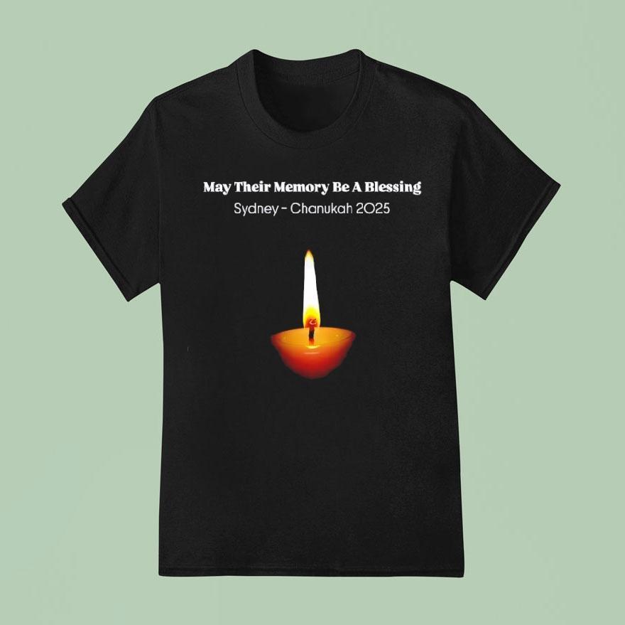 May Their Memory Be A Blessing Sydney Chanukah 2025 Shirt