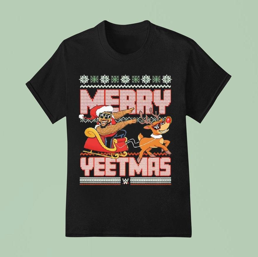 Merry Yeetmas Jey Uso Wwe Graphic Shirt