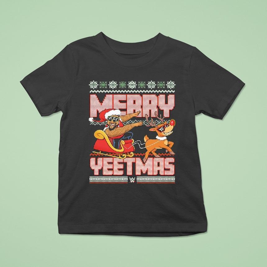 Merry Yeetmas Jey Uso Wwe Graphic Shirt