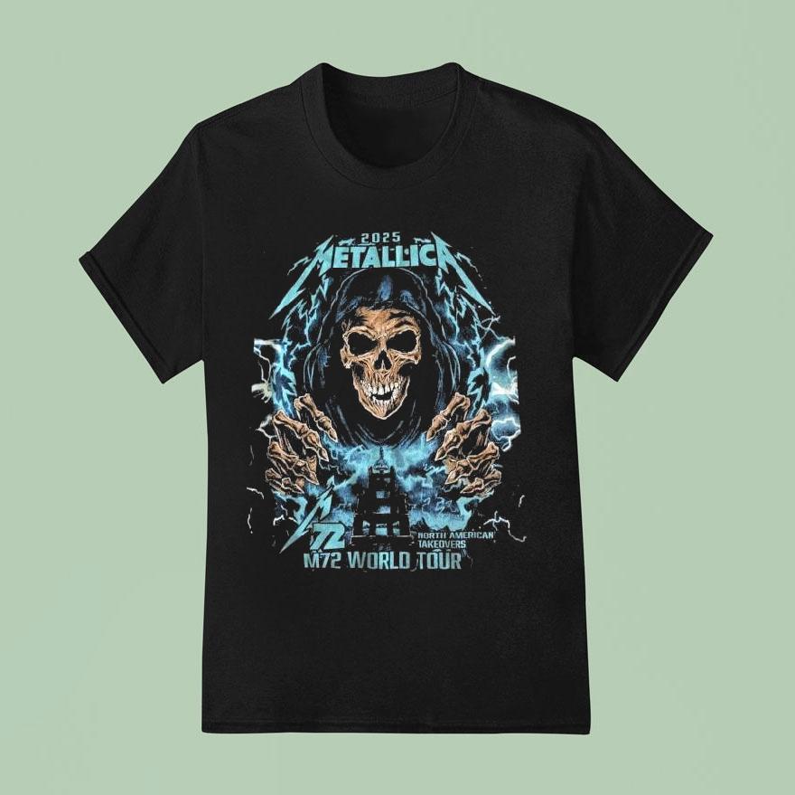Metallica North American Takeovers M72 World Tour Shirt