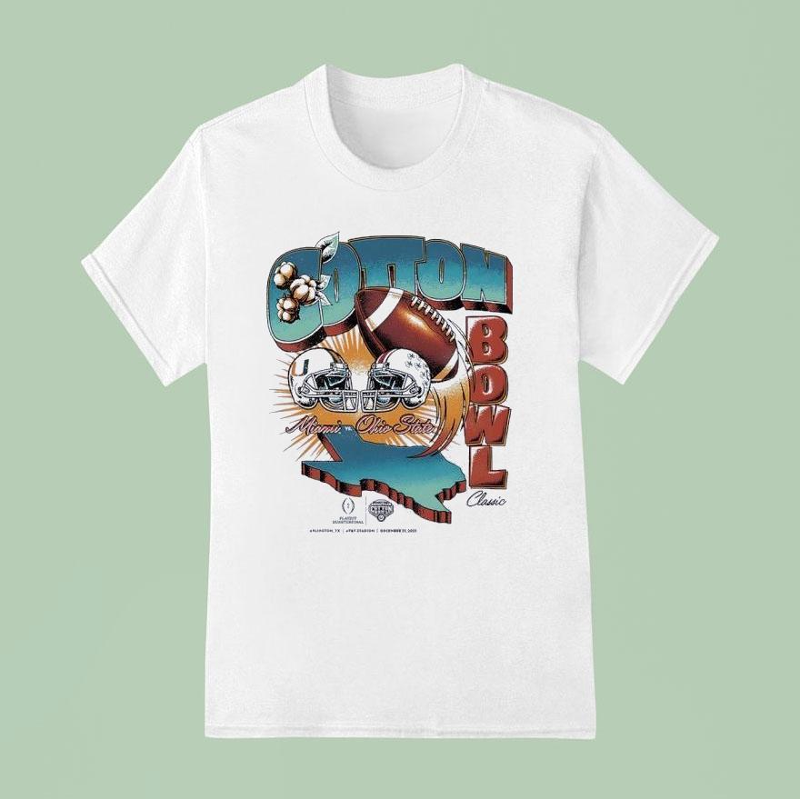 Miami Hurricanes Vs Ohio State Buckeyes Cotton Bowl Classic 2025 Shirt