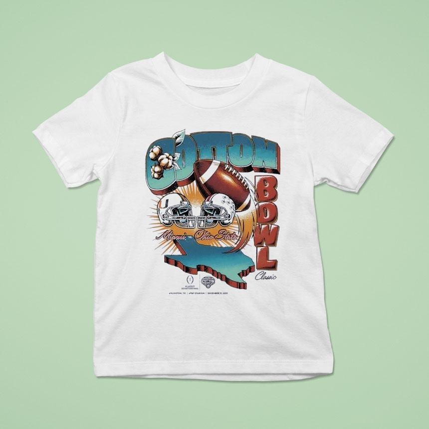 Miami Hurricanes Vs Ohio State Buckeyes Cotton Bowl Classic 2025 Shirt