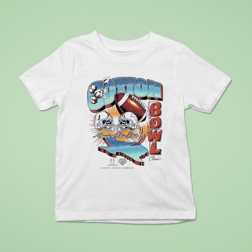Miami Vs Ohio State 2025 Cotton Bowl Classic Matchup Vintage Shirt