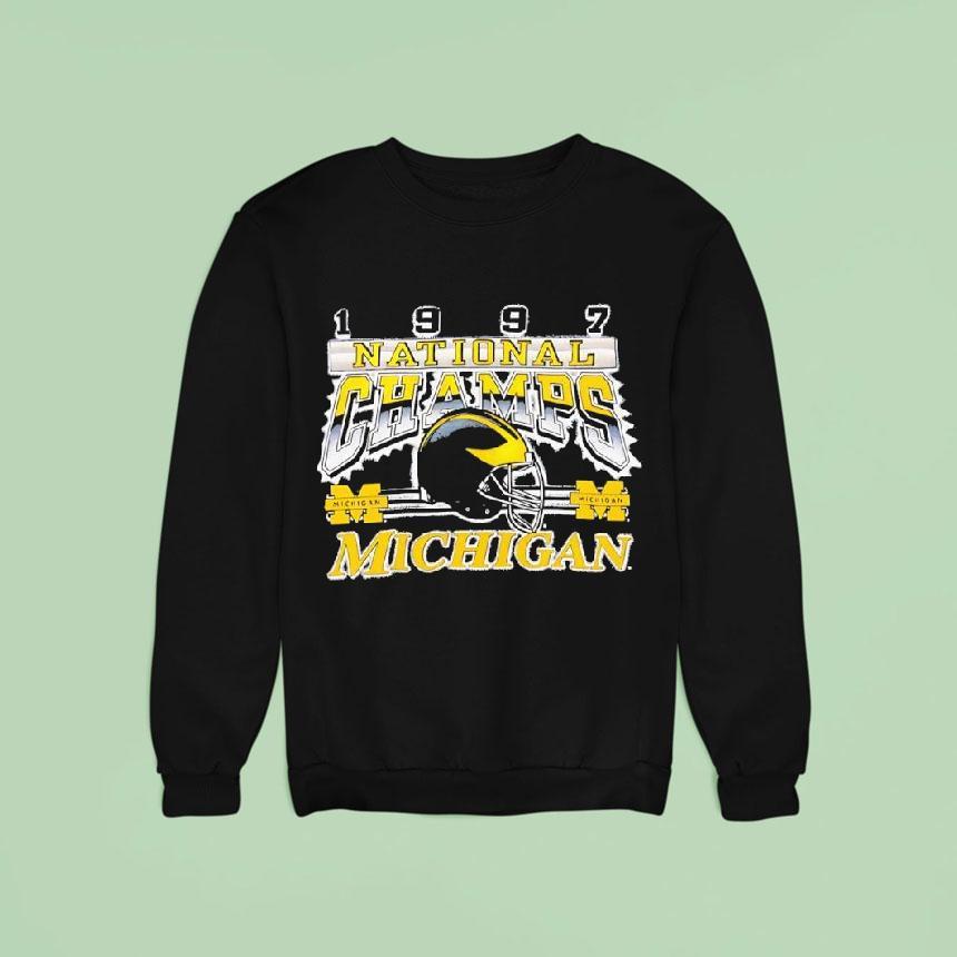 Michigan Wolverines Basketball National Champions1997 Shirt Michigan Wolverines Basketball National Champions1997 Shirt