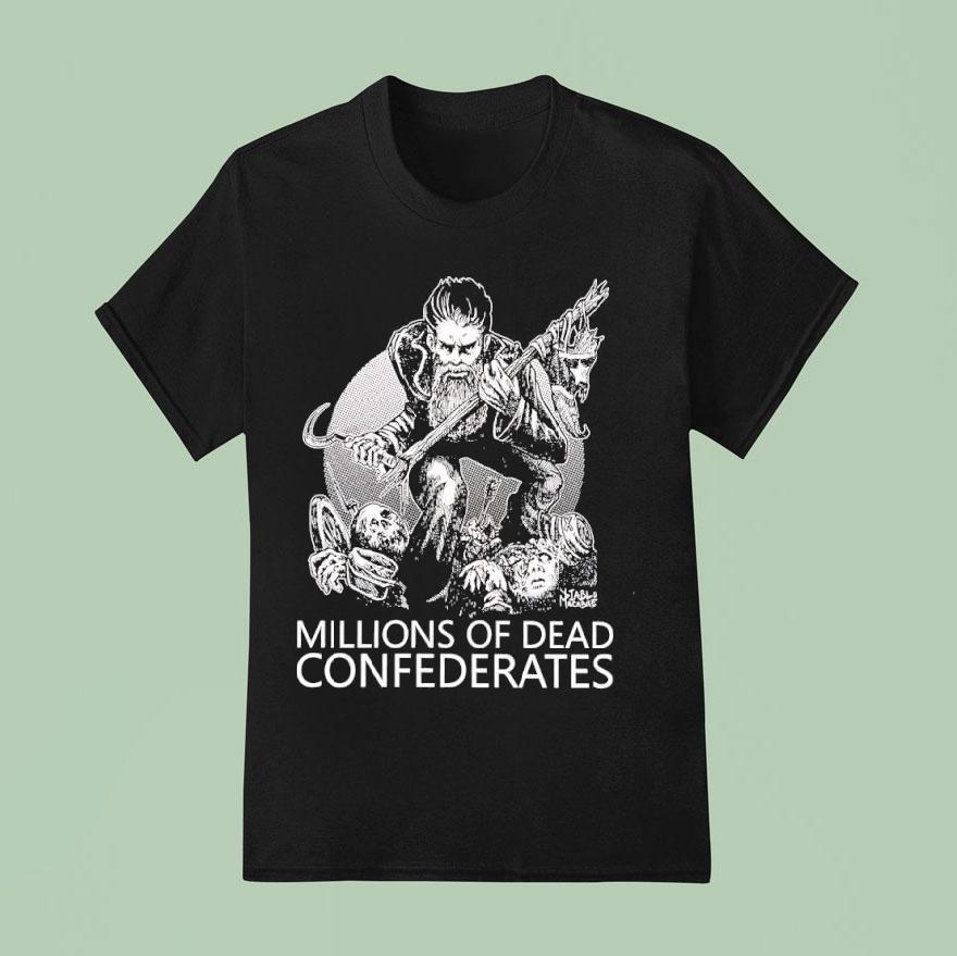 Millions Of Dead Confederates Leftver Crack Band Shirt