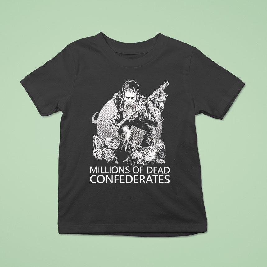 Millions Of Dead Confederates Leftver Crack Band Shirt