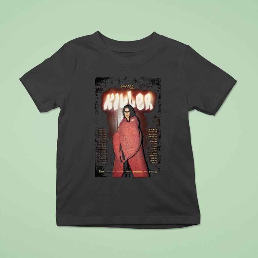 Mine Killer November Tour 2026 Shirt