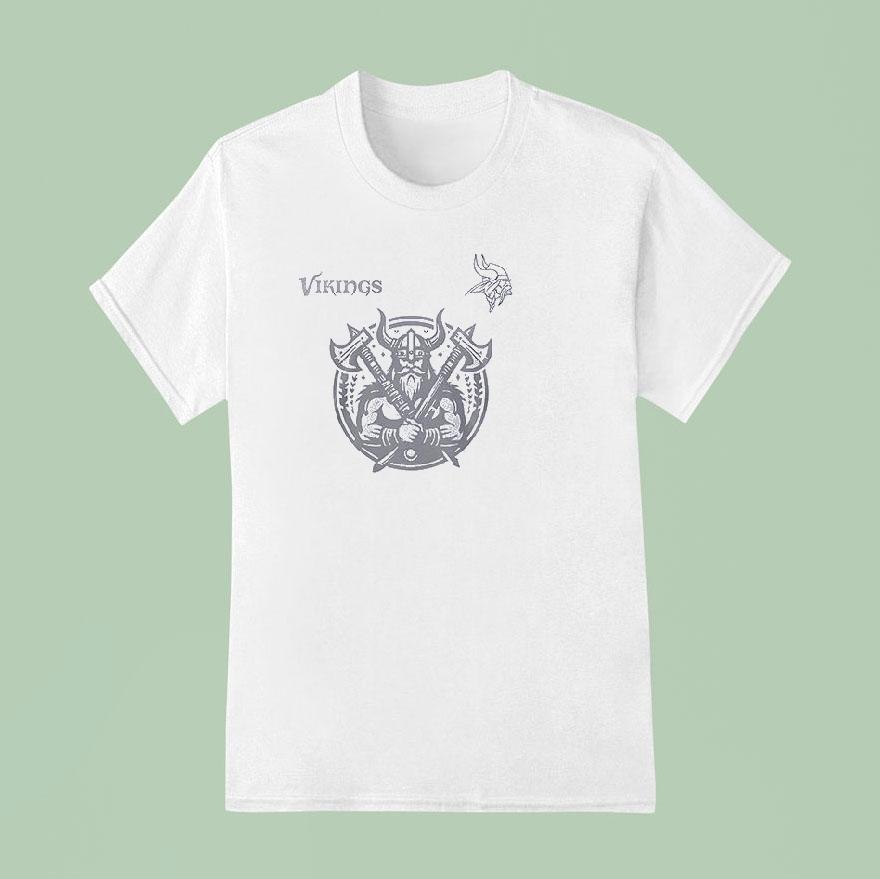 Minnesota Vikings Winter Warrior Logo Shirt