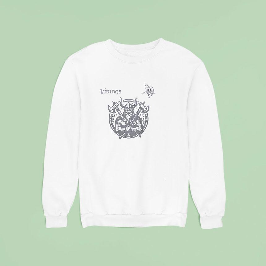 Minnesota Vikings Winter Warrior Logo Shirt Minnesota Vikings Winter Warrior Logo Shirt