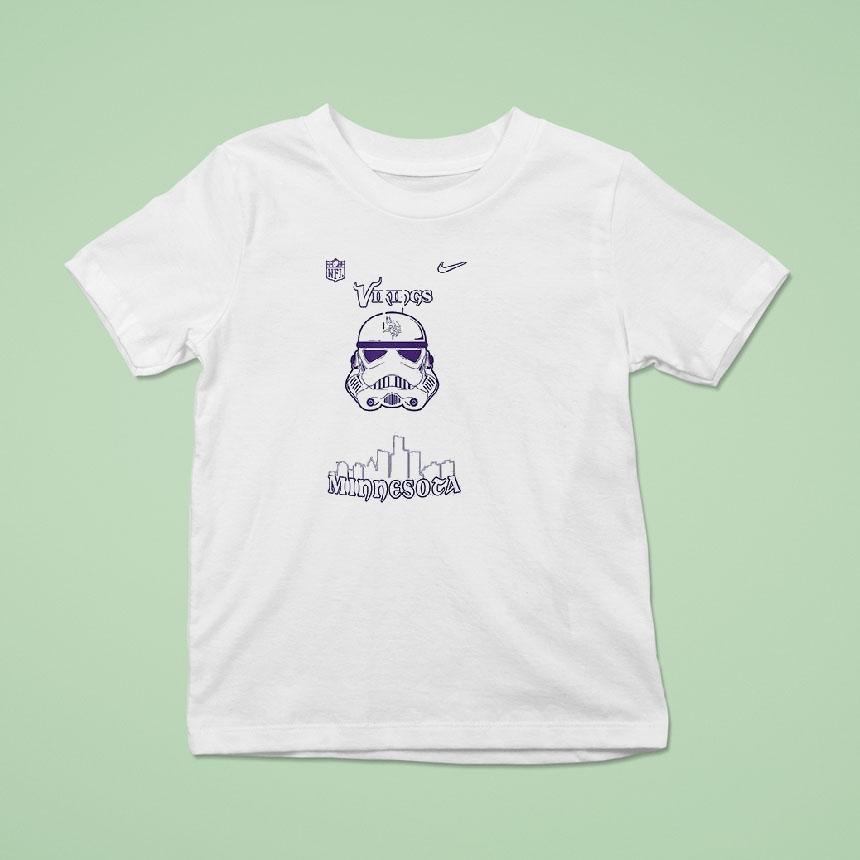 Minnesota Vikings X Storm Trooper Logo Shirt