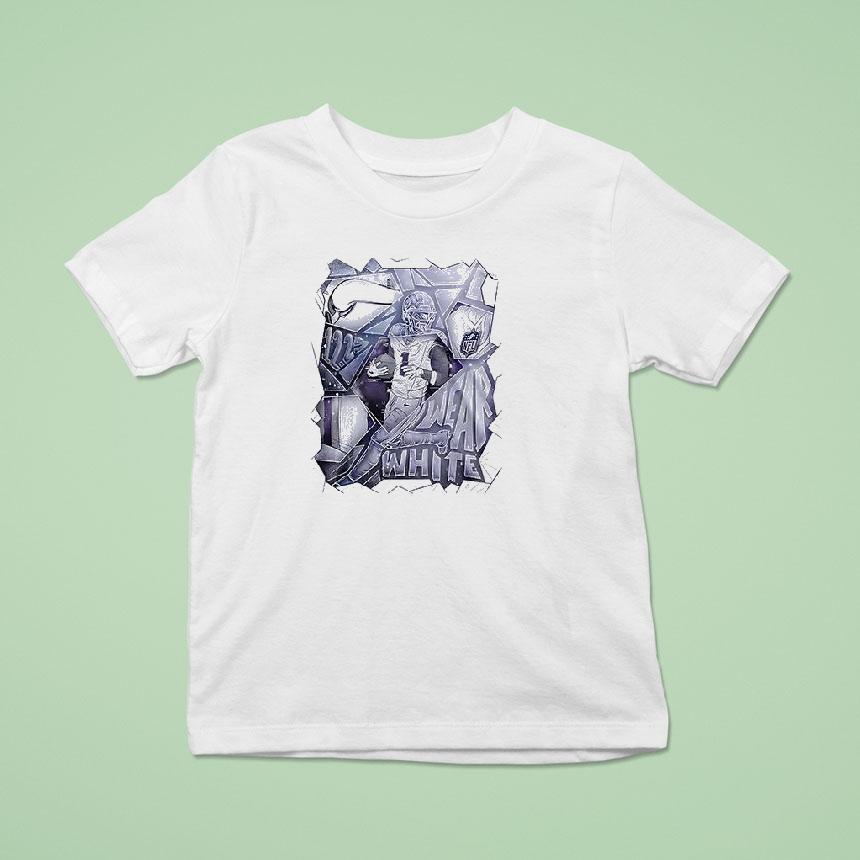 Minnesota Vikings’s Wear White Winter Whiteout Logo Shirt