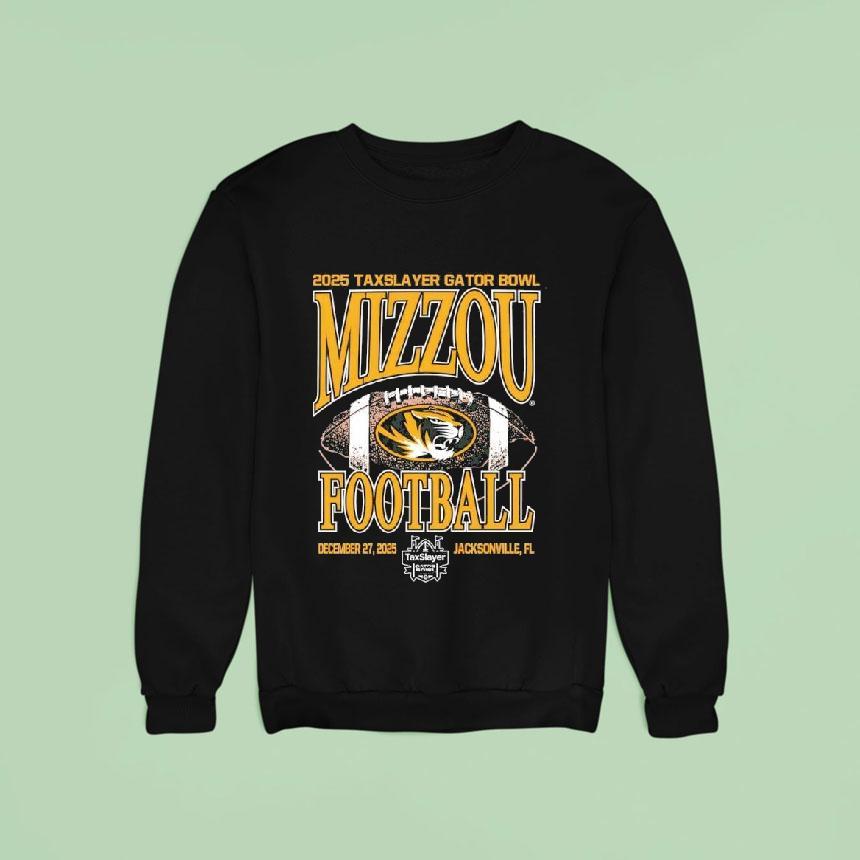 Mizzou Tigers Tax Slayer Gator Bowl Football Oval Tiger Head 2025 Shirt Mizzou Tigers Tax Slayer Gator Bowl Football Oval Tiger Head 2025 Shirt