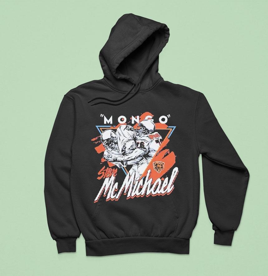 Mongo Steve Mcmichael Chicago Bears Former Graphic Shirt Mongo Steve Mcmichael Chicago Bears Former Graphic Shirt