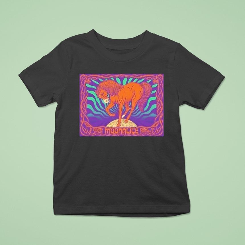 Moonalice January 2 2026 Felton Music Hall Concert Shirt