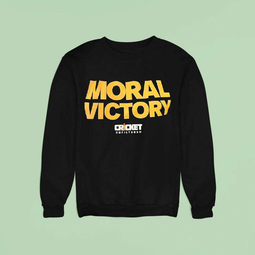Moral Victory Cricket Unfiltered Logo Shirt Moral Victory Cricket Unfiltered Logo Shirt