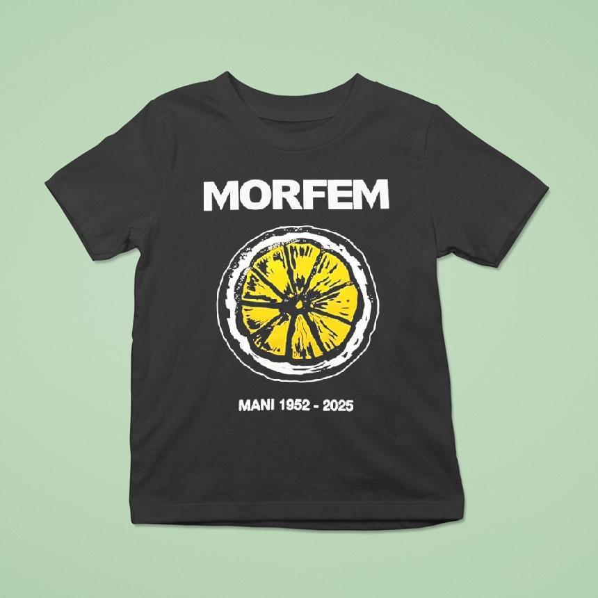 Morfem Mani 1952 2025 Gary Mounfield Lemon Graphic Shirt