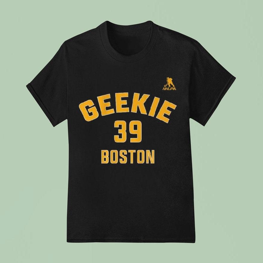 Morgan Geekie Boston Name Number Add Shirt