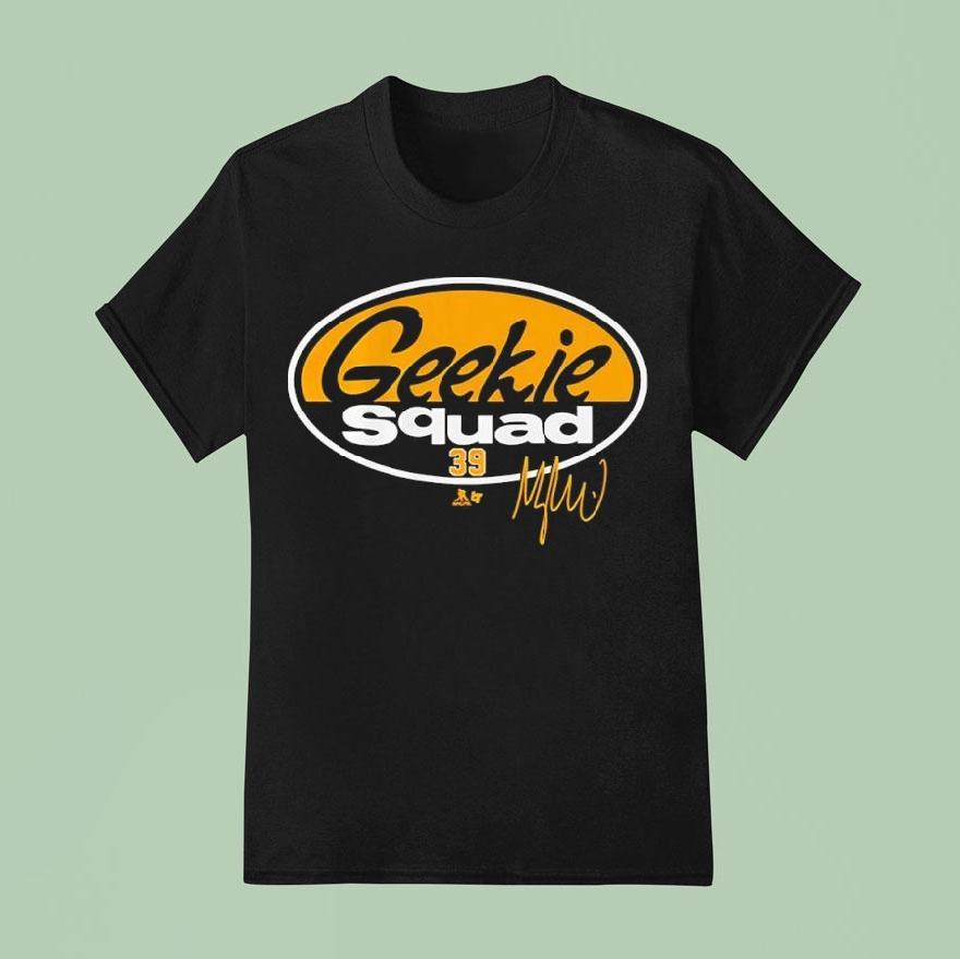 Morgan Geekie Squad Signature Number 39 Graphic Shirt