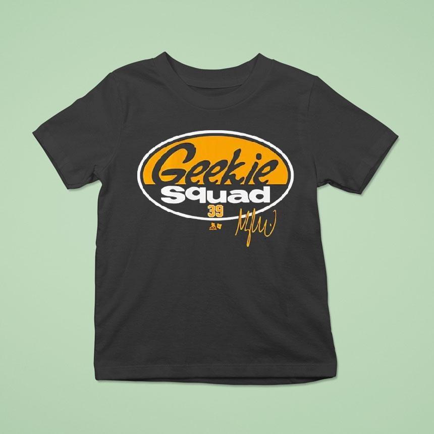Morgan Geekie Squad Signature Number 39 Graphic Shirt