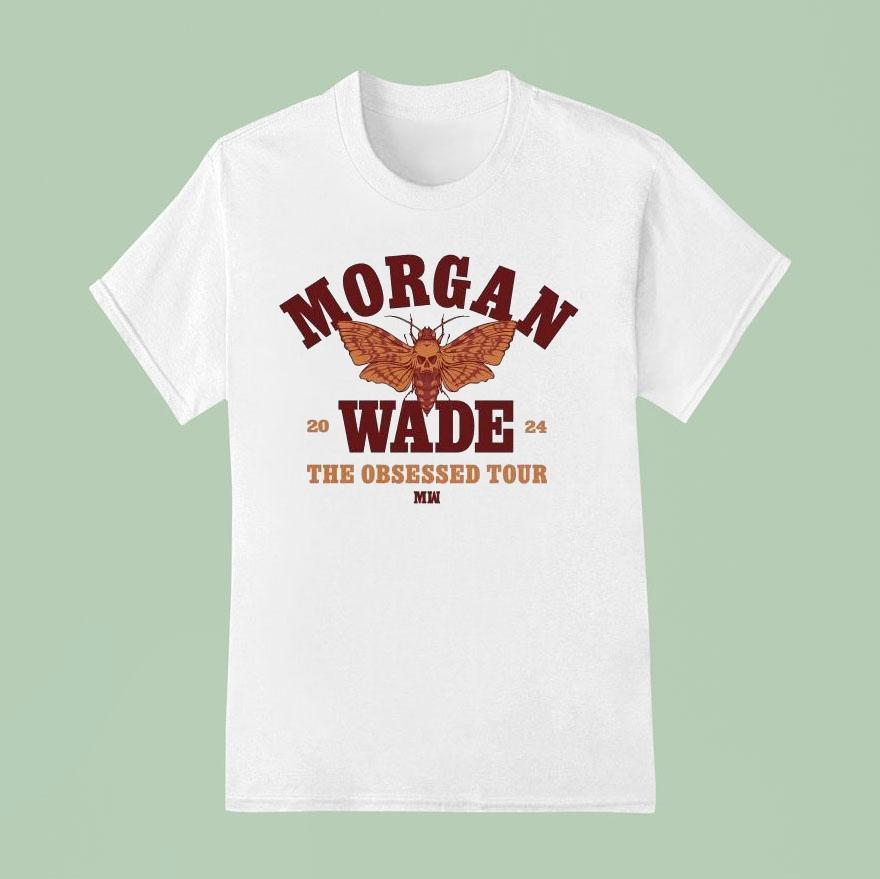 Morgan Wade The Obsessed Tour 2024 Skull Moth Shirt