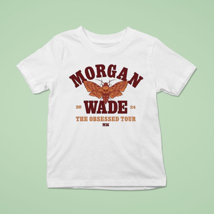 Morgan Wade The Obsessed Tour 2024 Skull Moth Shirt