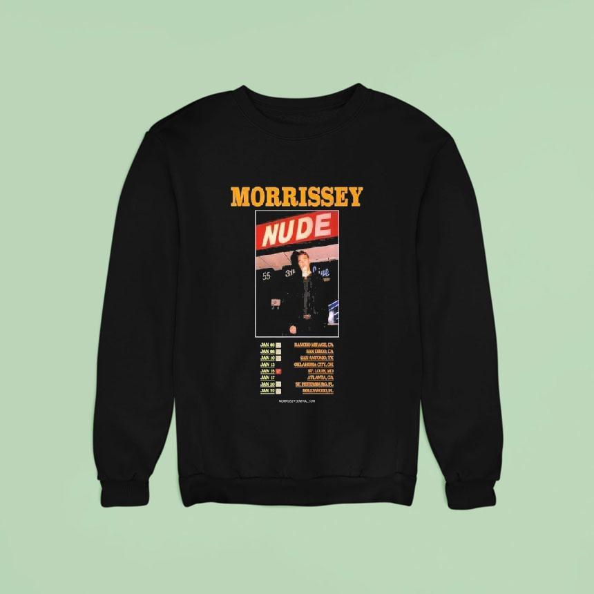 Morrissey Nude Tour January 2026 Shirt Morrissey Nude Tour January 2026 Shirt