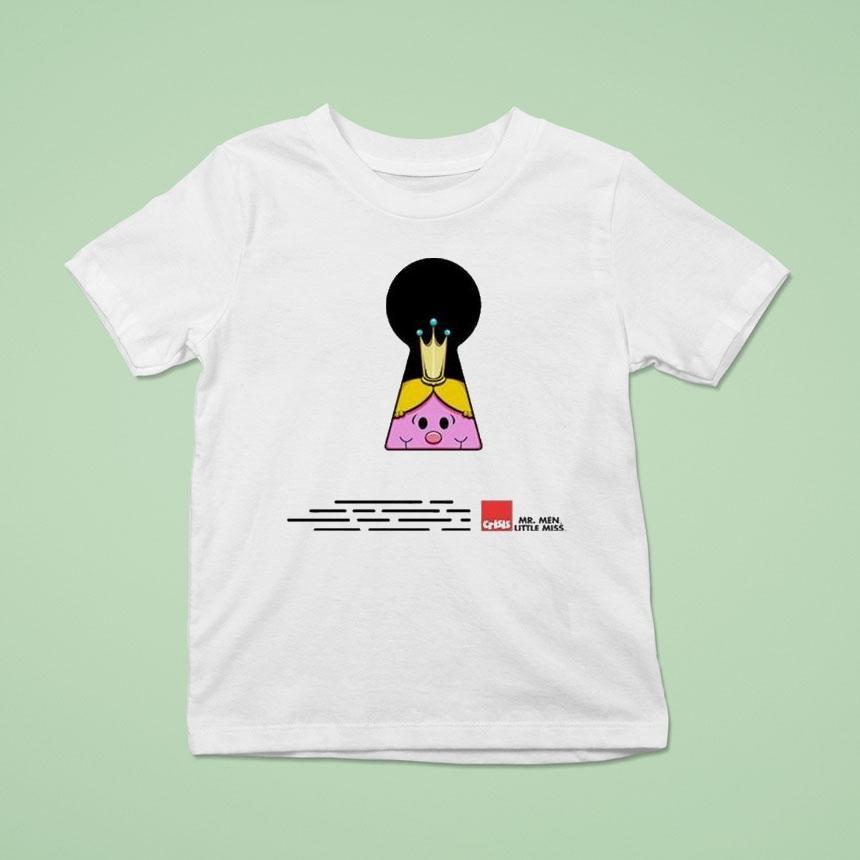 Mr. Men Little Miss Princess Keyhole Shirt
