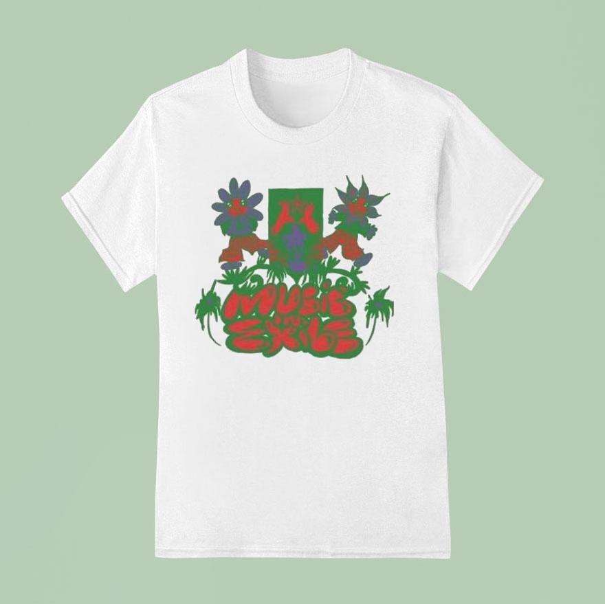 Music In Exile X Jacquie Meng Butter Shirt
