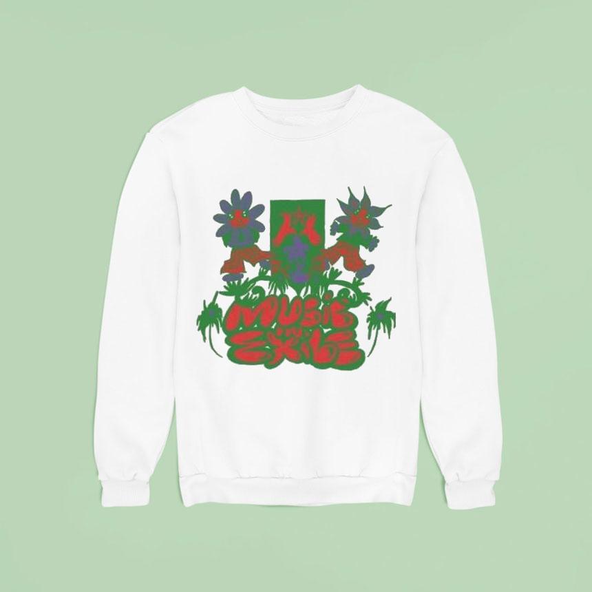 Music In Exile X Jacquie Meng Butter Shirt Music In Exile X Jacquie Meng Butter Shirt