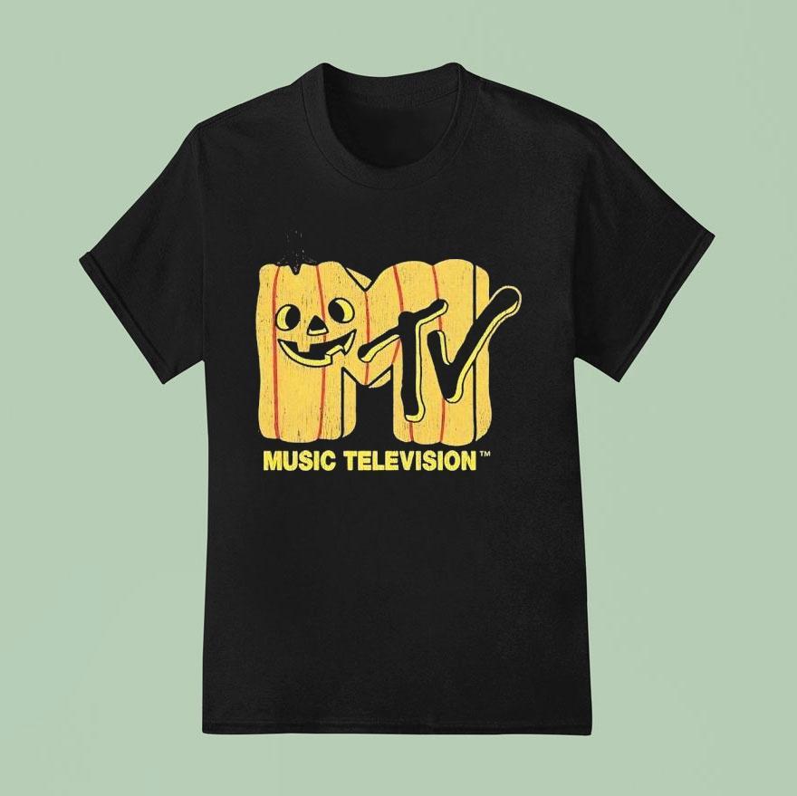Music Tv Pumpkin Shirt