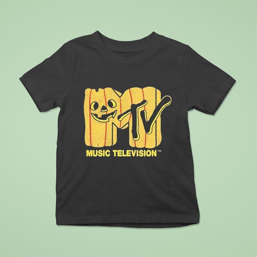 Music Tv Pumpkin Shirt