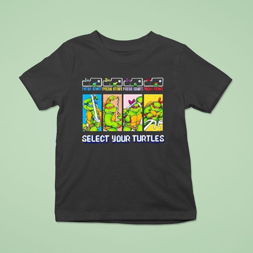 Mutant Ninja Turtles Select Your Turtles Graphic Shirt