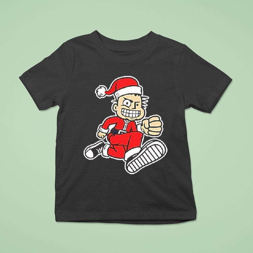 Mxpx Band Santa Px Black Shirt
