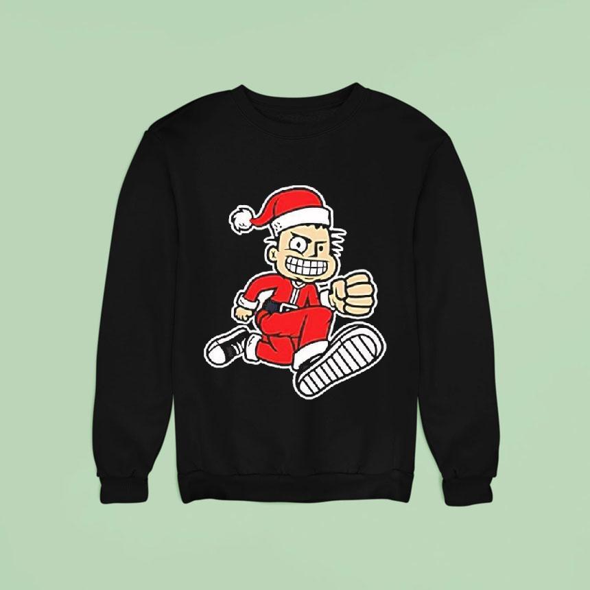 Mxpx Band Santa Px Black Shirt Mxpx Band Santa Px Black Shirt