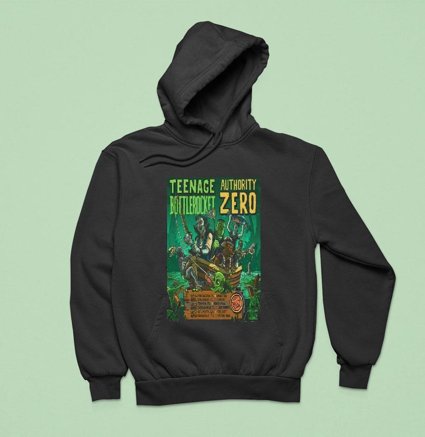 Nage Bottlerocket Authority Zero February Tour 2026 Shirt Nage Bottlerocket Authority Zero February Tour 2026 Shirt