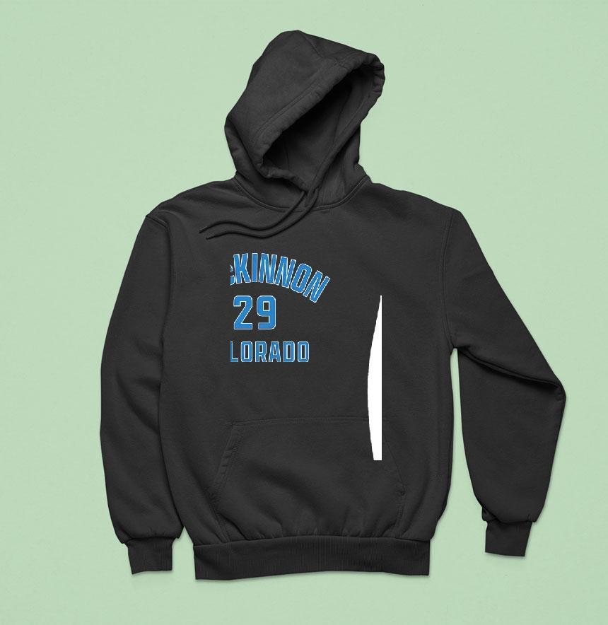 Nathan Mackinnon 29 Colorado Avalanche Hockey Shirt Nathan Mackinnon 29 Colorado Avalanche Hockey Shirt