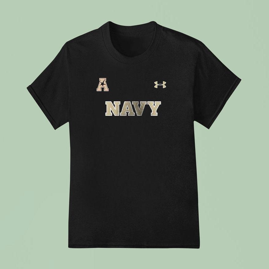 Navy Midshipmen Happy 250th Birthday Us Marines Logo Shirt