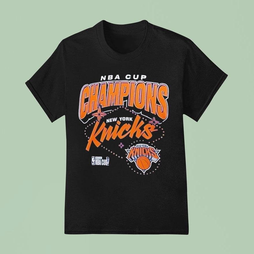 Nba Cup 2025 Champions New York Knicks Shirt